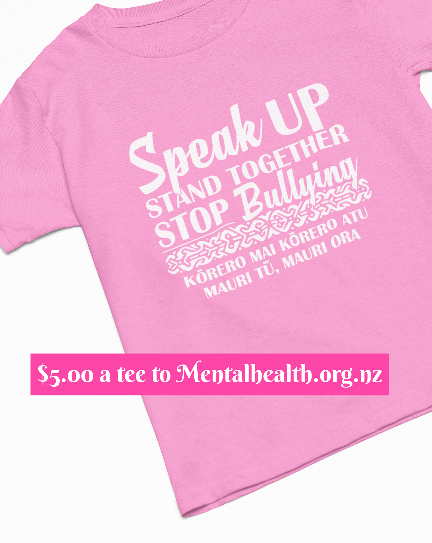 Pink T-Shirt Day - Speak Up, Stand Together, Stop Bullying