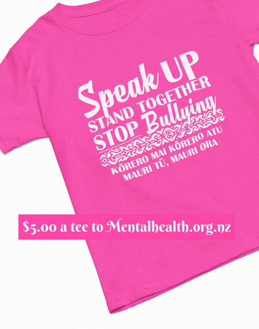 Pink T-Shirt Day - Speak Up, Stand Together, Stop Bullying