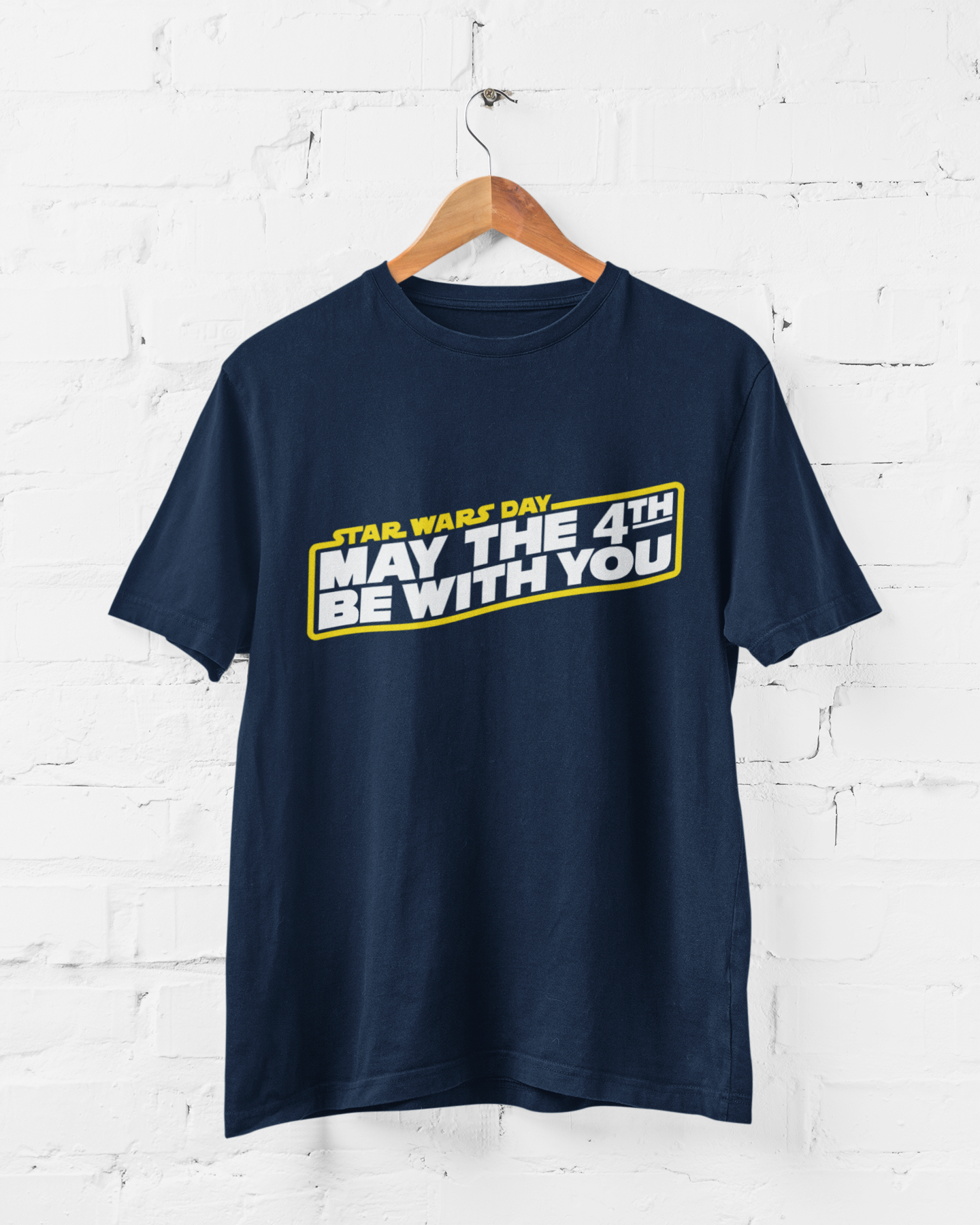 STAR WARS DAY - MAY THE 4TH BE WITH YOU - ADULT TEE