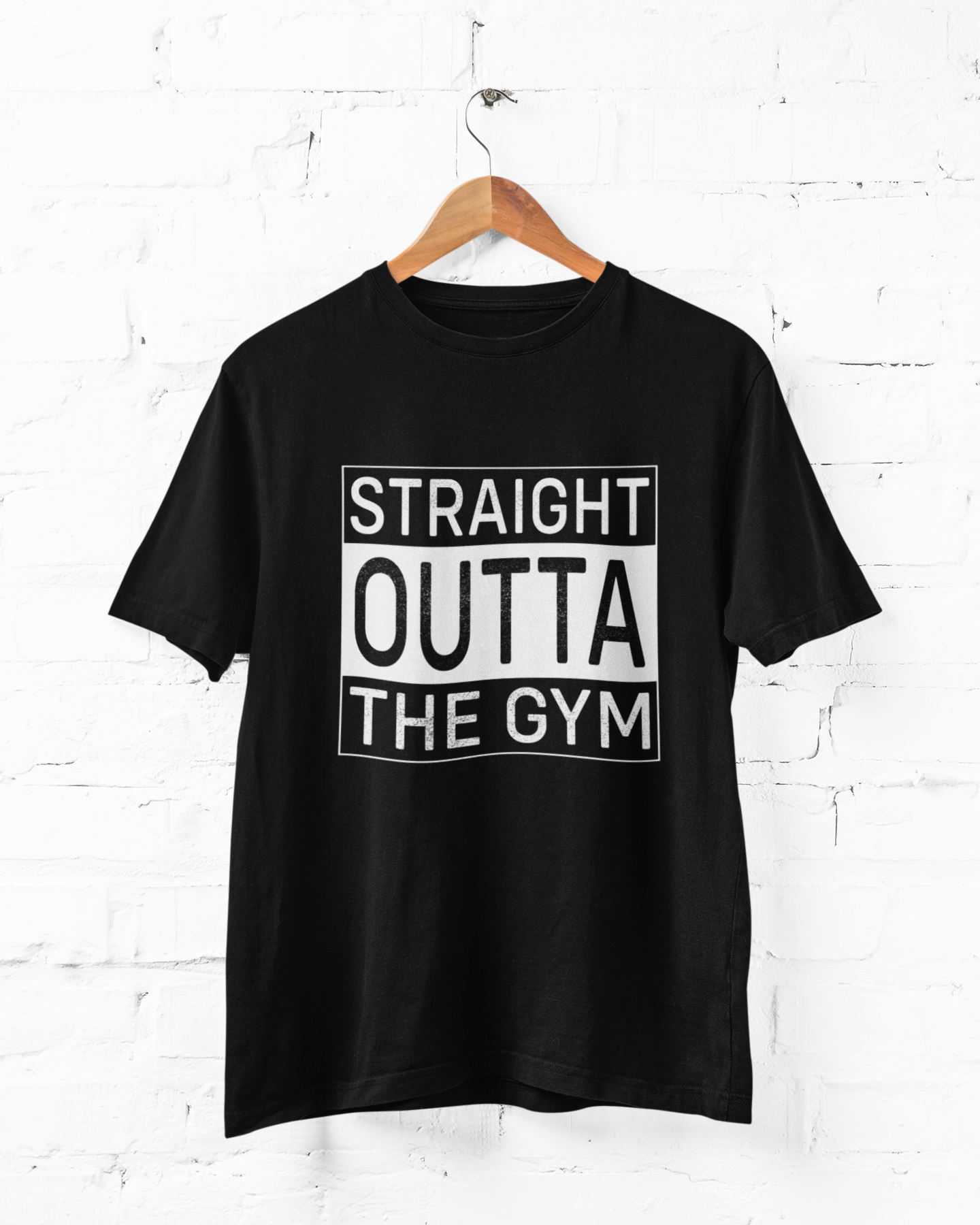 Straight Outta The Gym - Adult Tee