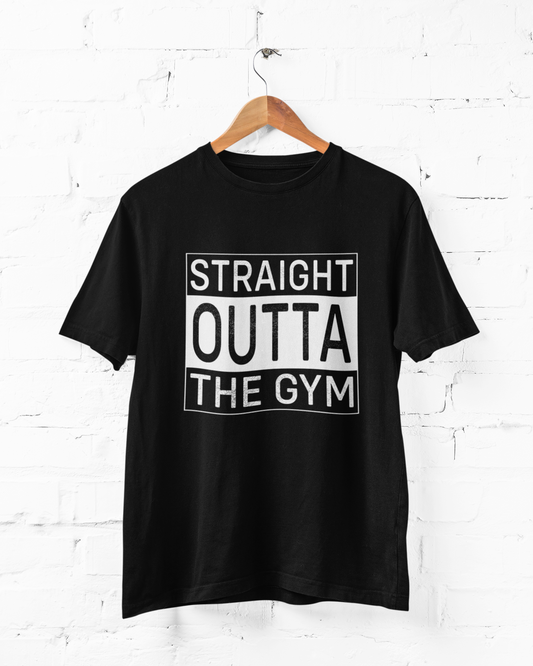Straight Outta The Gym - Adult Tee