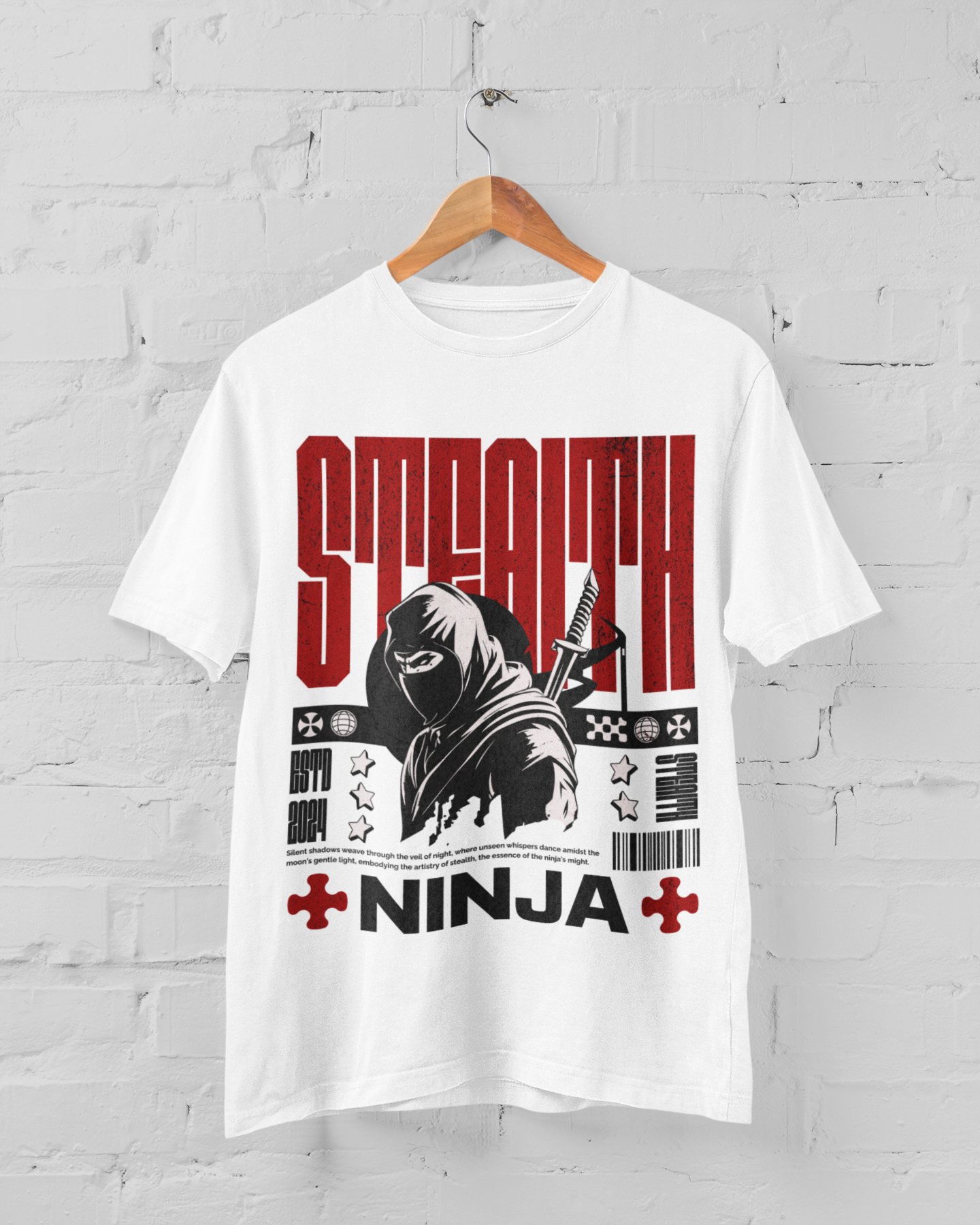 Stealth Ninja - Adult Tee