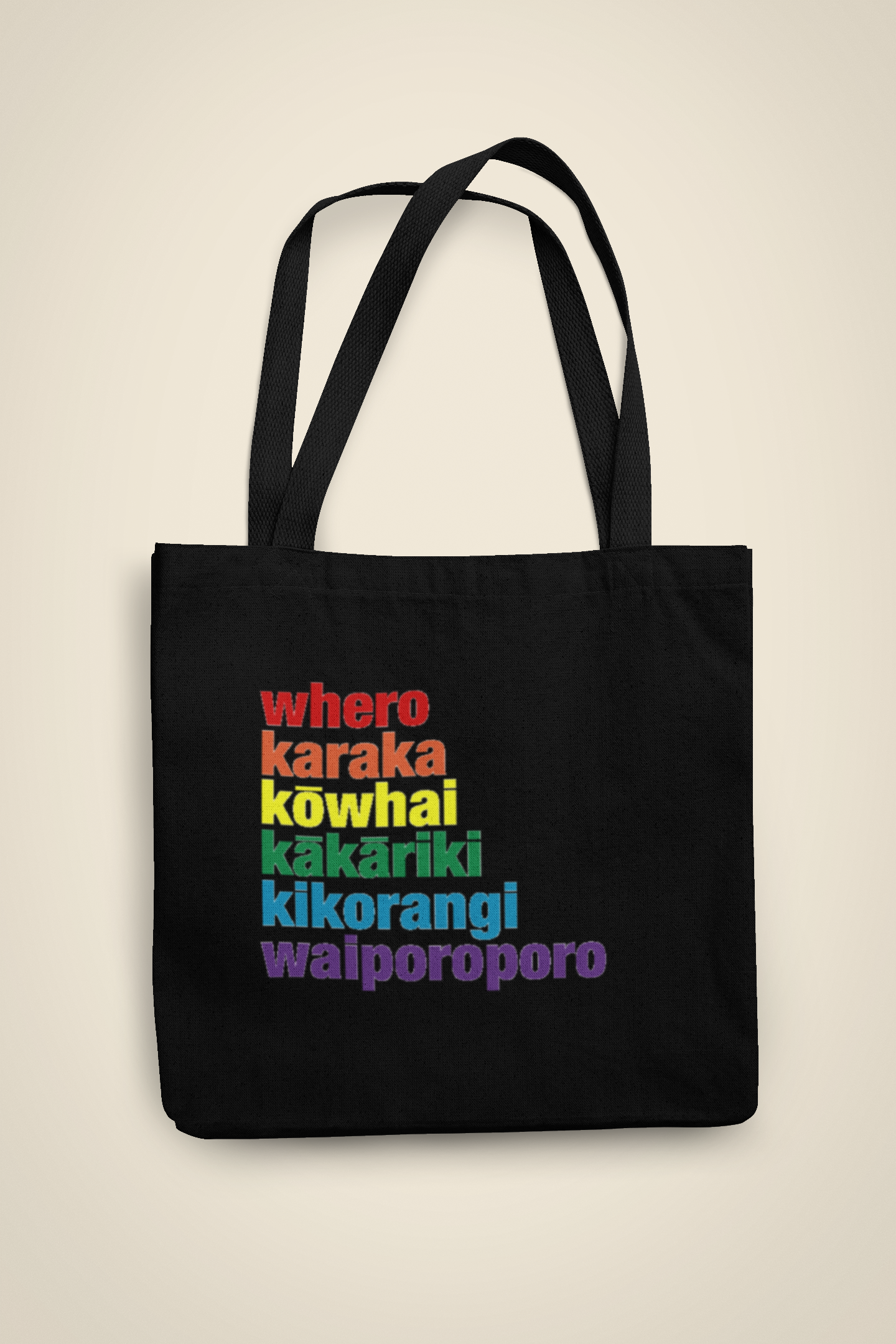 Te Reo Colours - Tote