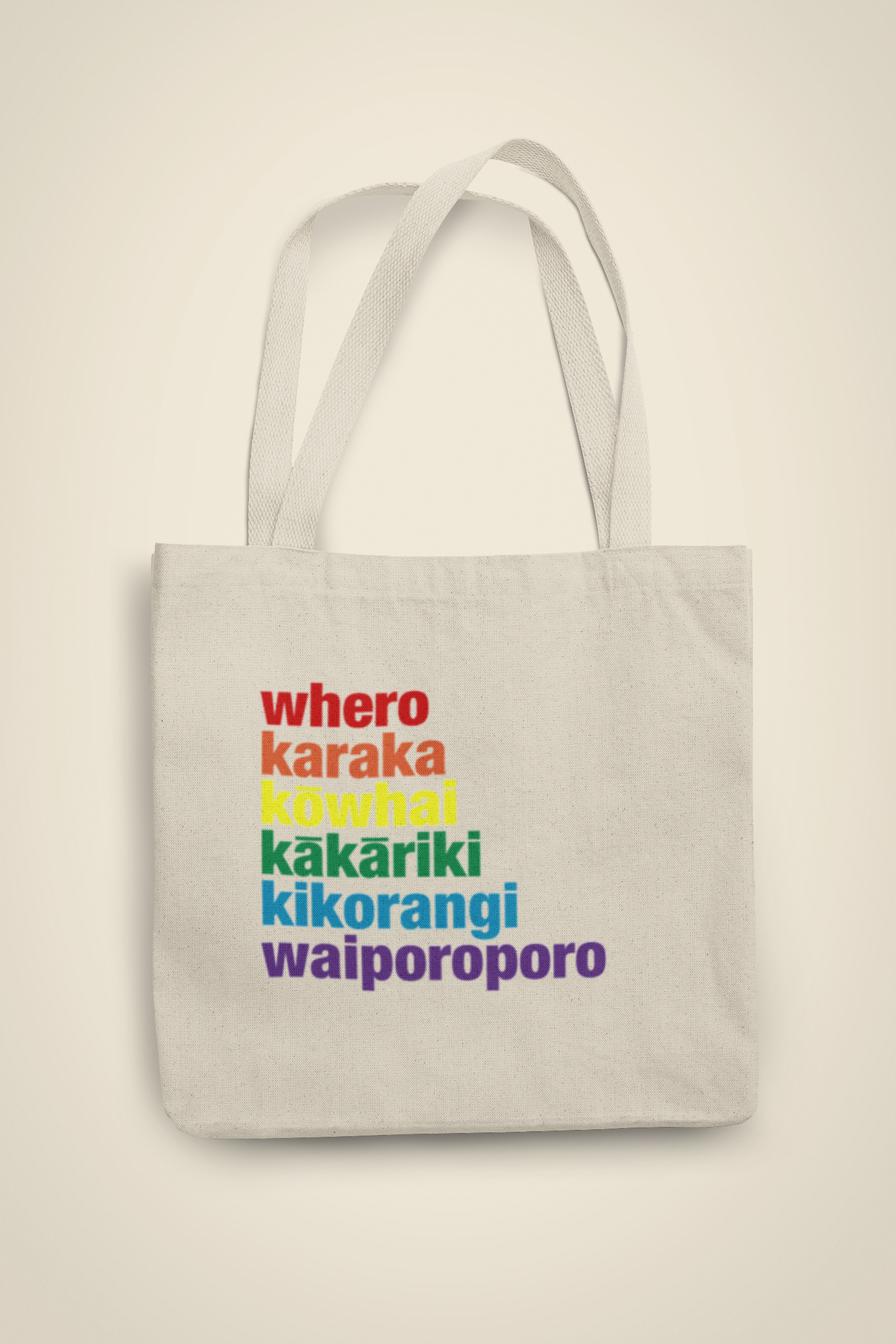 Te Reo Colours - Tote
