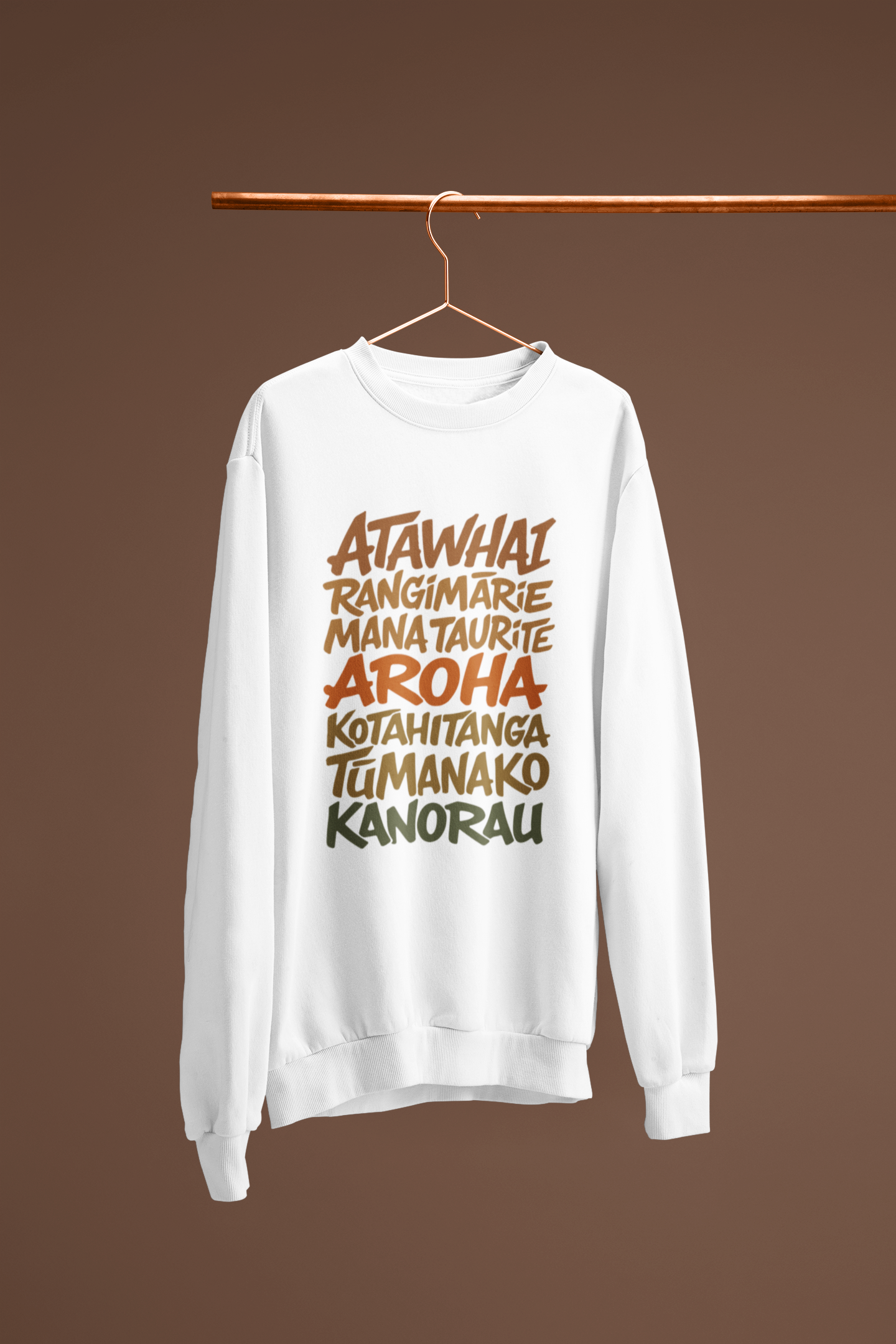 TE REO KINDNESS - ADULT CREWNECK