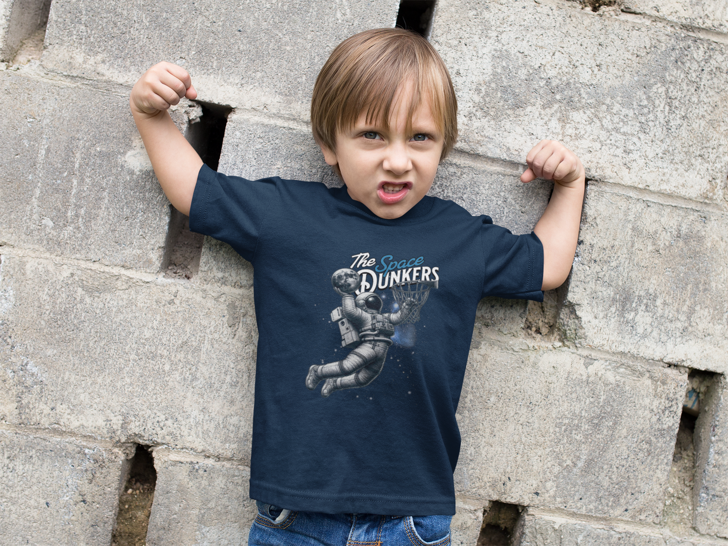 THE SPACE DUNKERS - CHILDRENS TEE