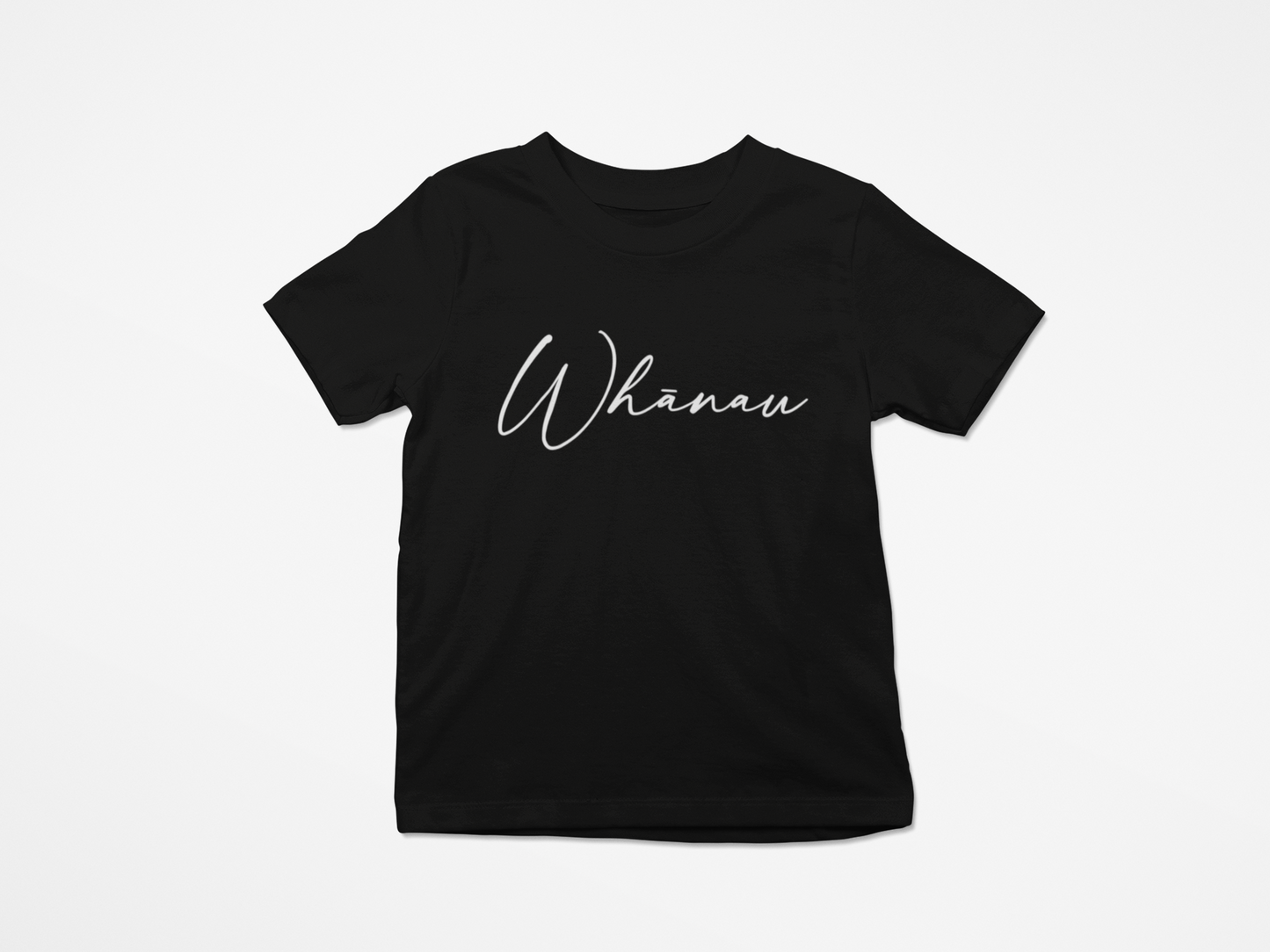 Whanaū Script - Kids Tee