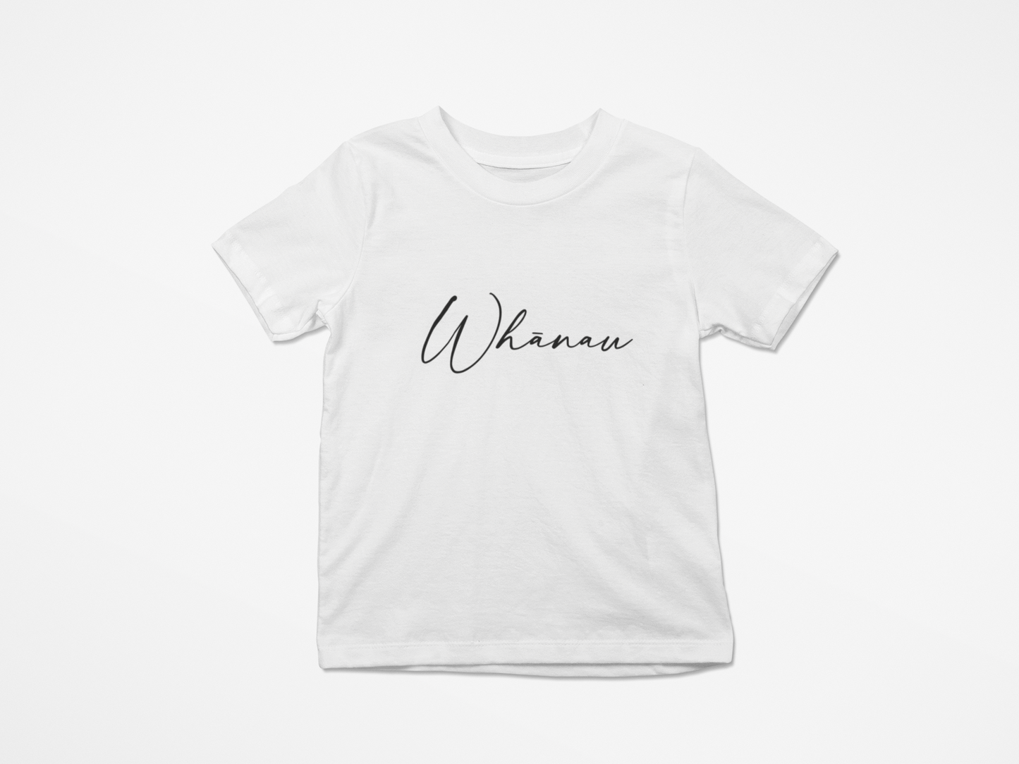 Whanaū Script - Kids Tee