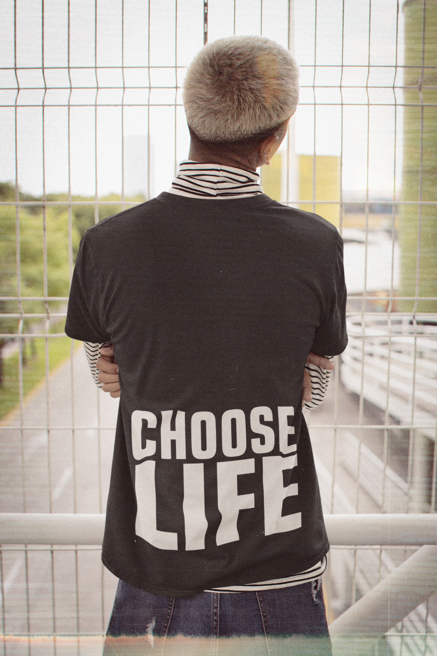 Special Edz - CHOOSE LIFE Tee (extra large text)