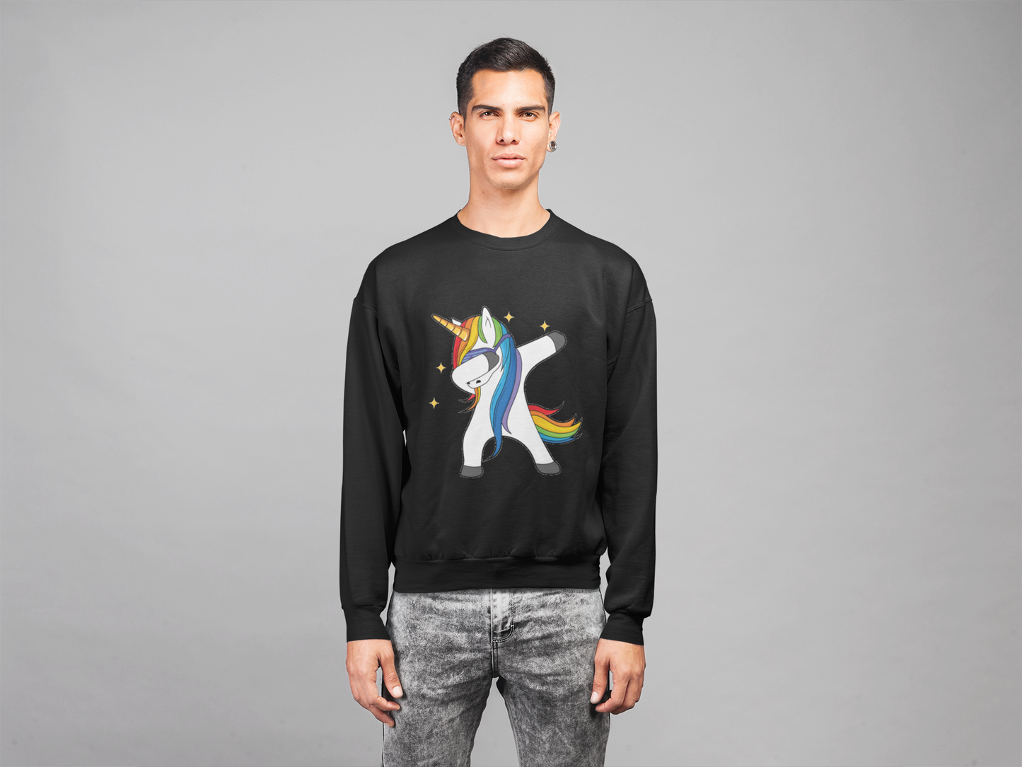 Dabbing Unicorn - Crewneck