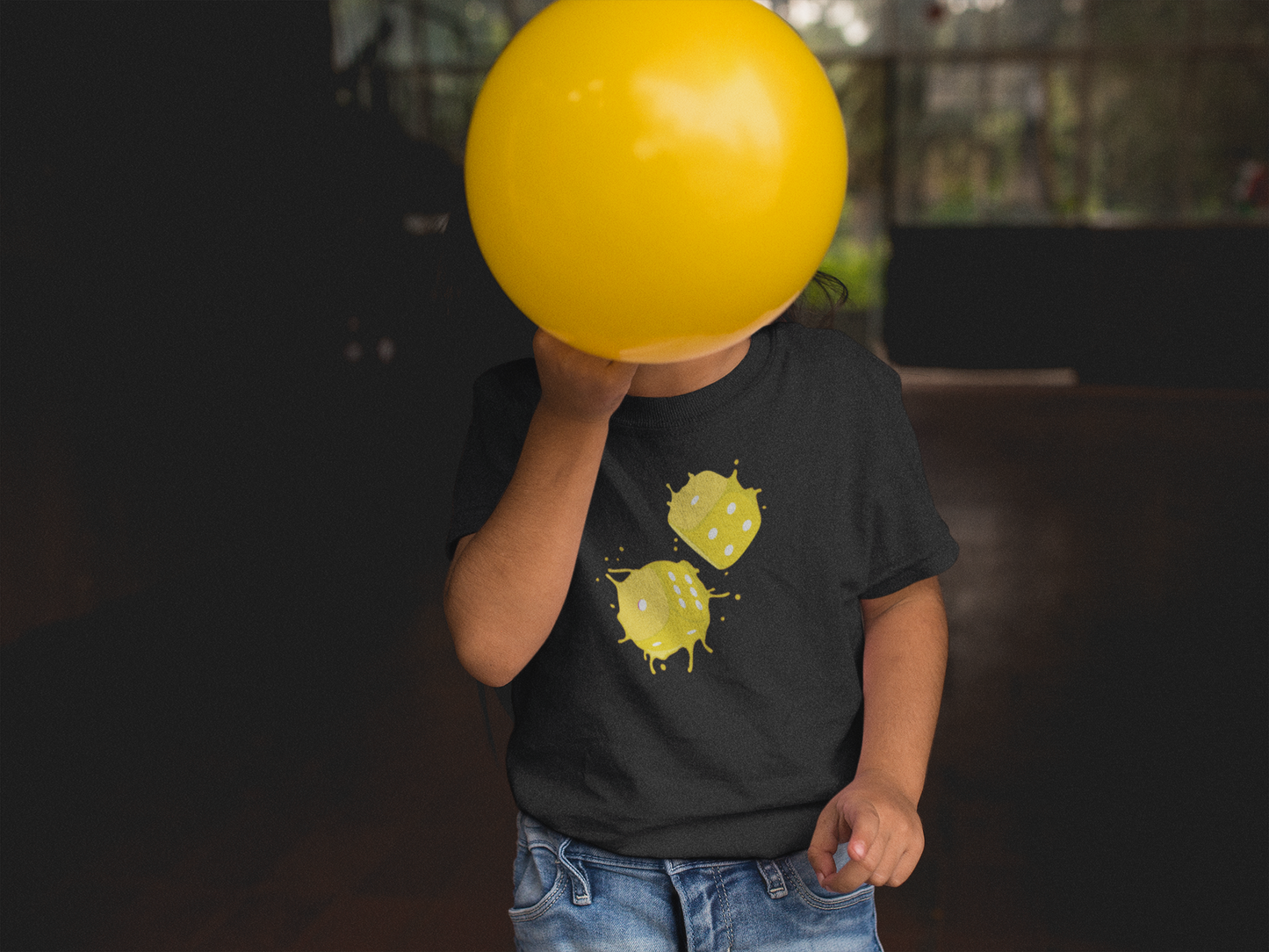 Dice Splash - Yellow