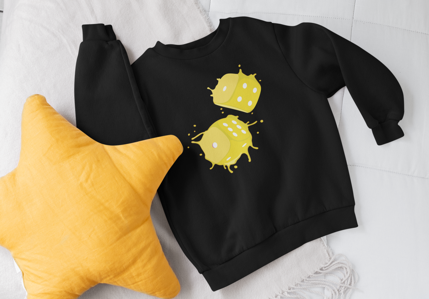 Dice Splash - Yellow