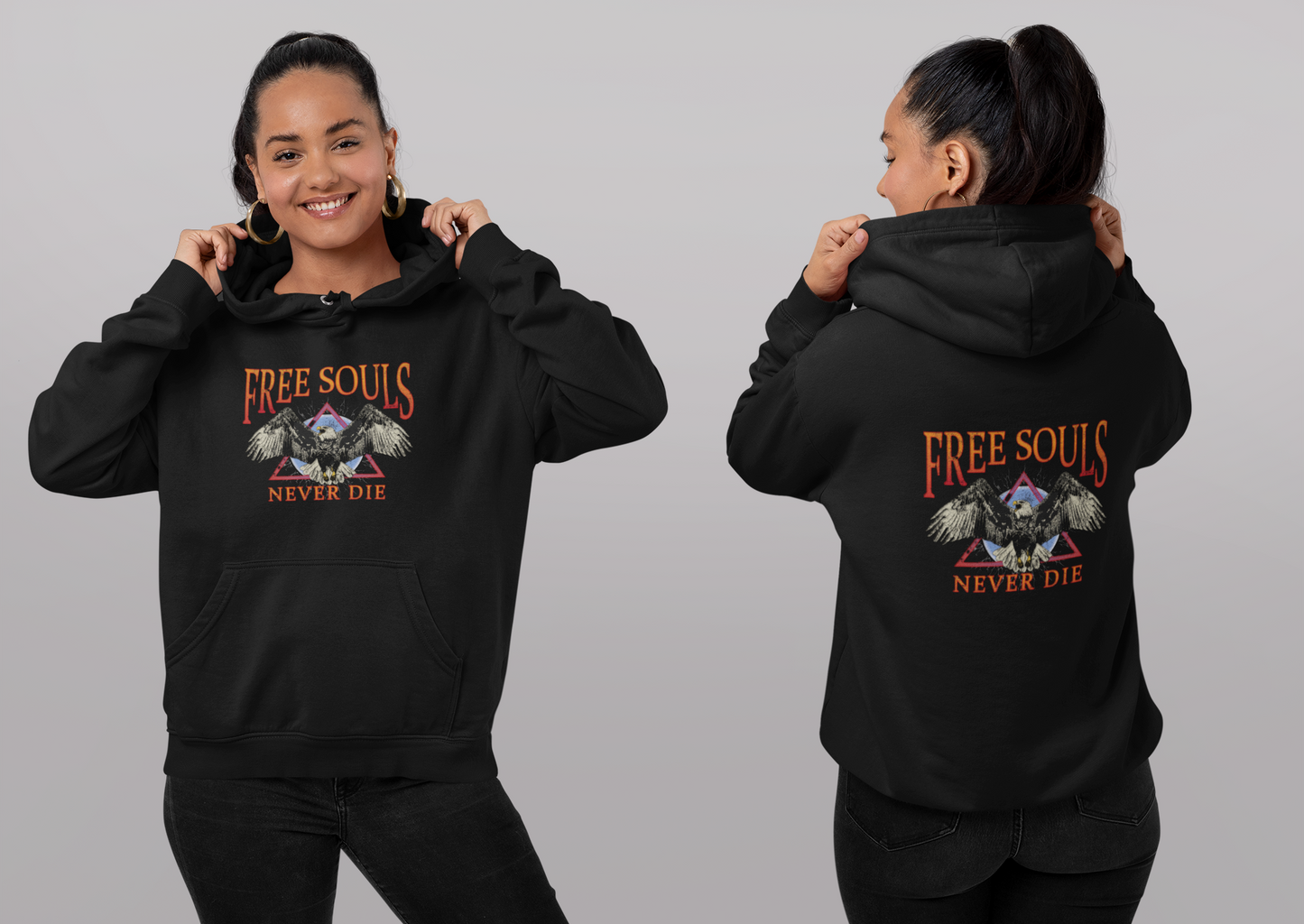 Free Souls Never Die - HOODIE