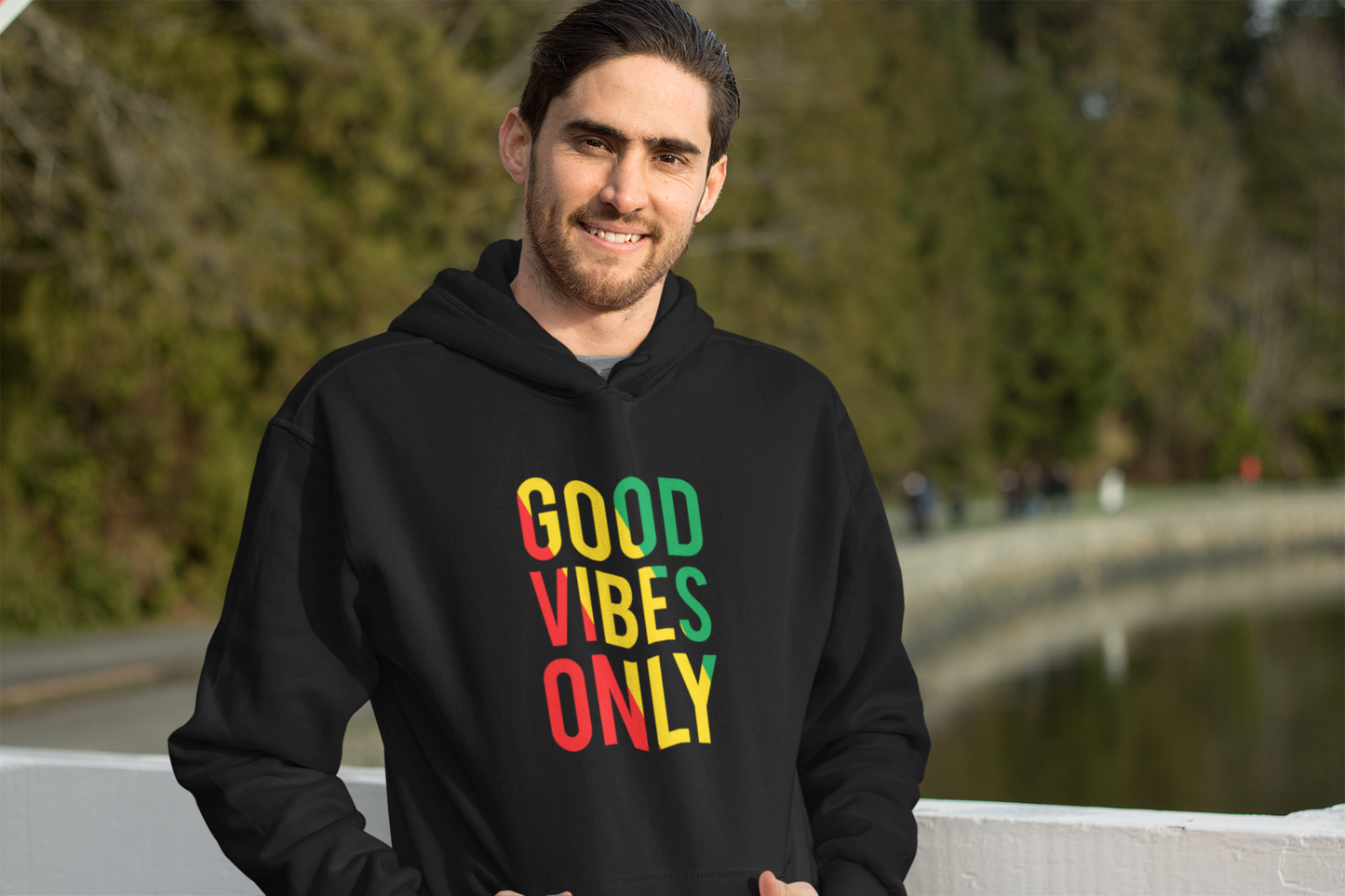Reggae Good Vibes Only - Hoodie