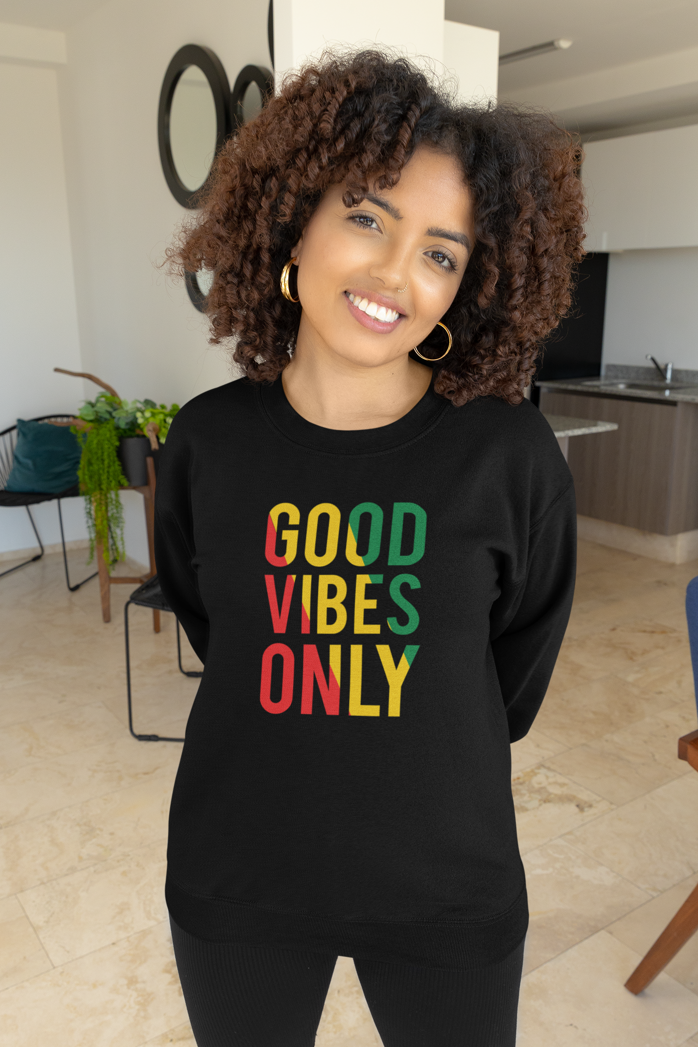 Reggae Good Vibes Only Sweat.
