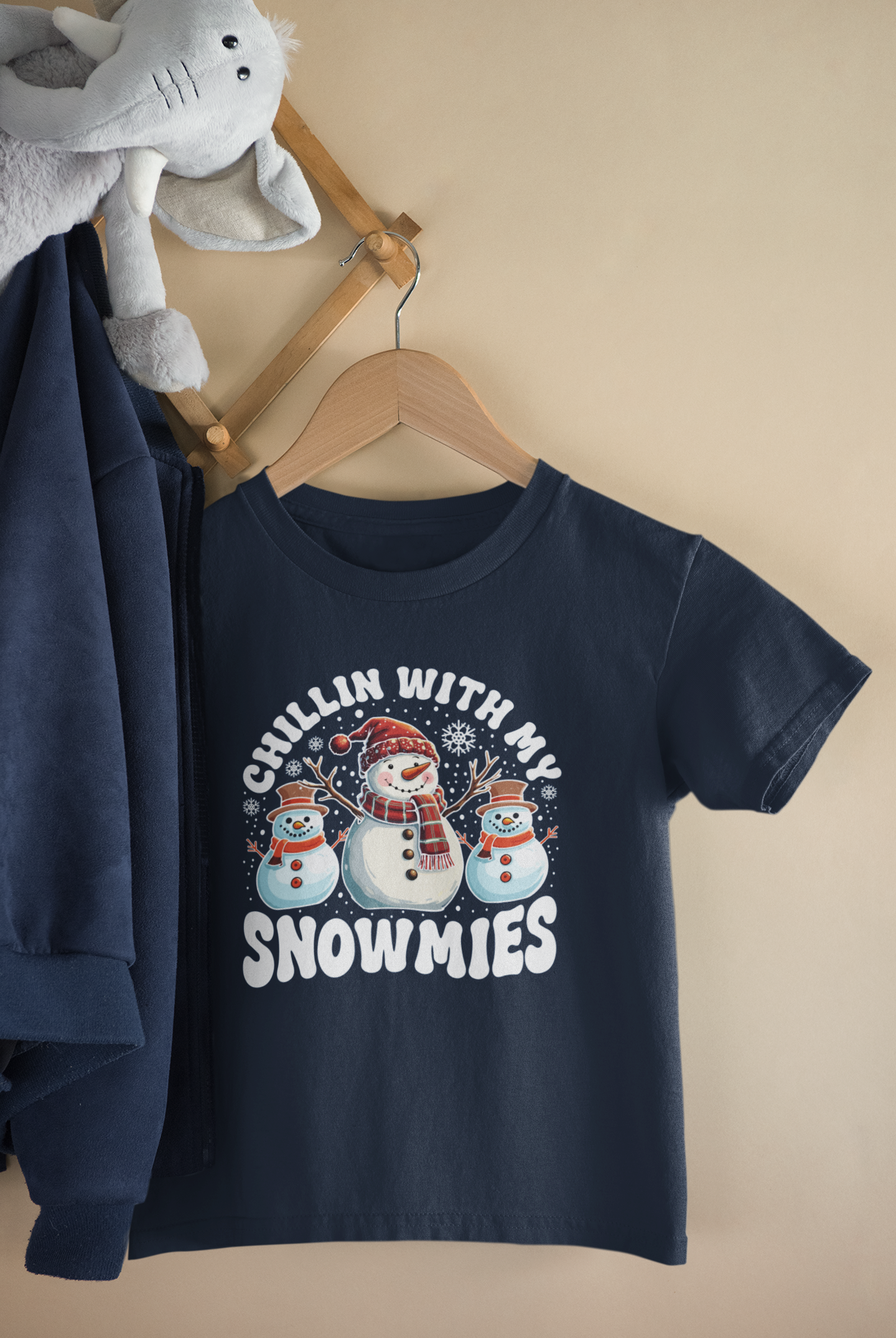 Christmas - Chillin With My Snowmies - Kids Tee
