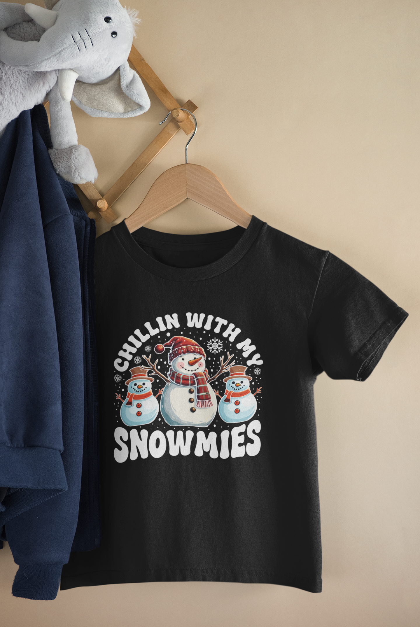 Christmas - Chillin With My Snowmies - Kids Tee
