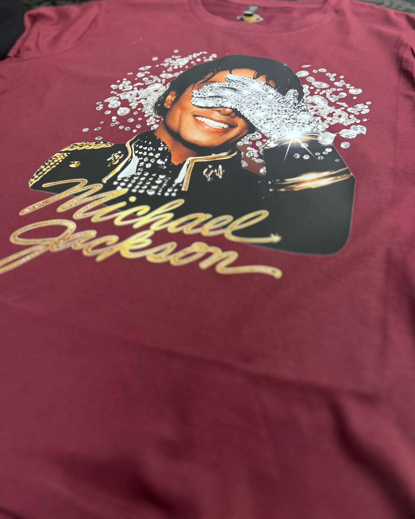 MICHAEL JACKSON GLOVED - ADULT TEE