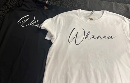 Whanaū Script - Adult Tee