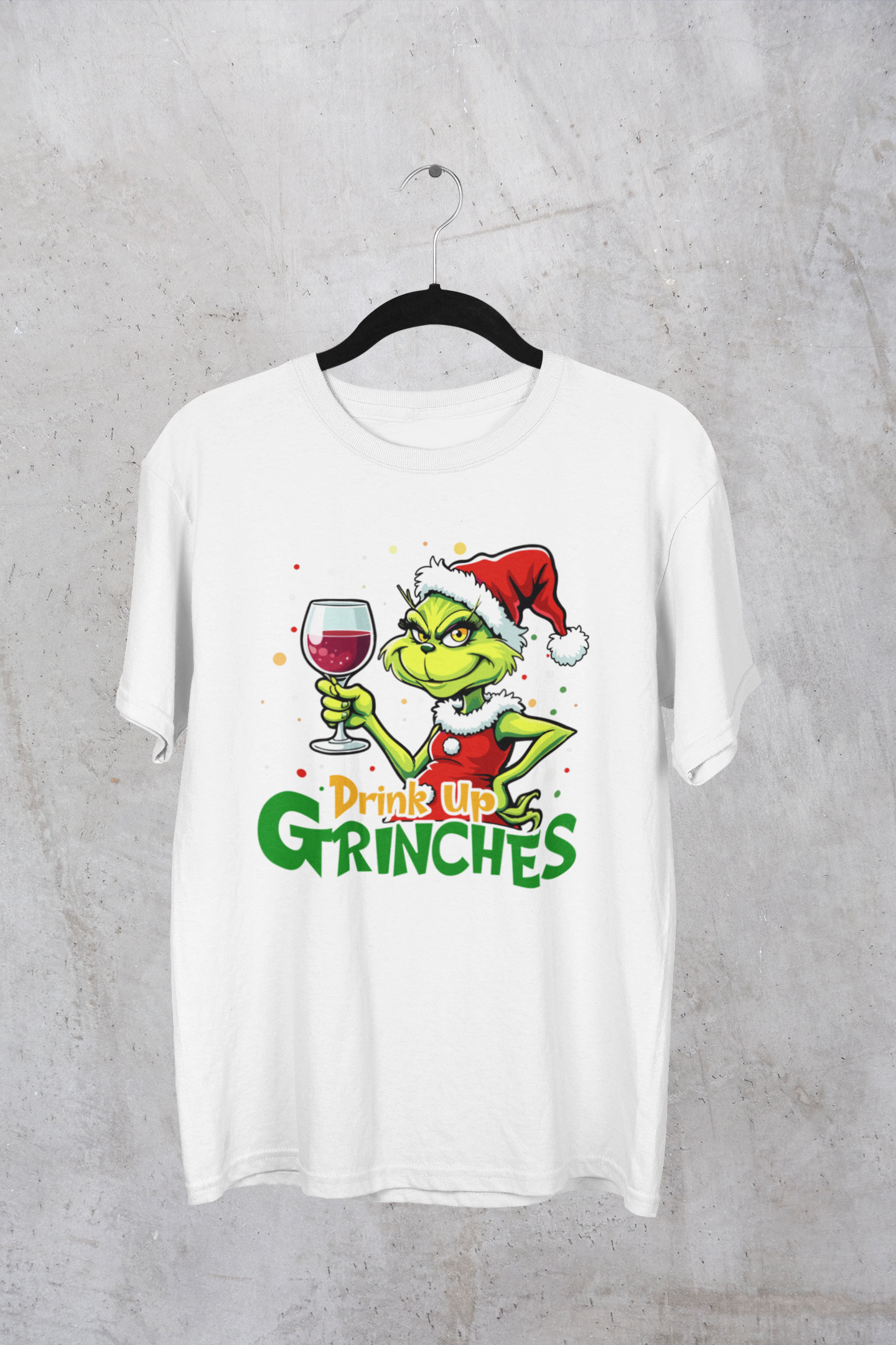 Christmas - Drink Up Grinches (wine)