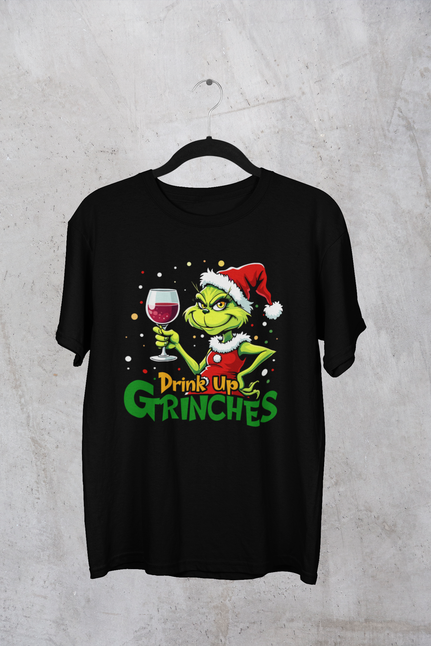 Christmas - Drink Up Grinches (wine)