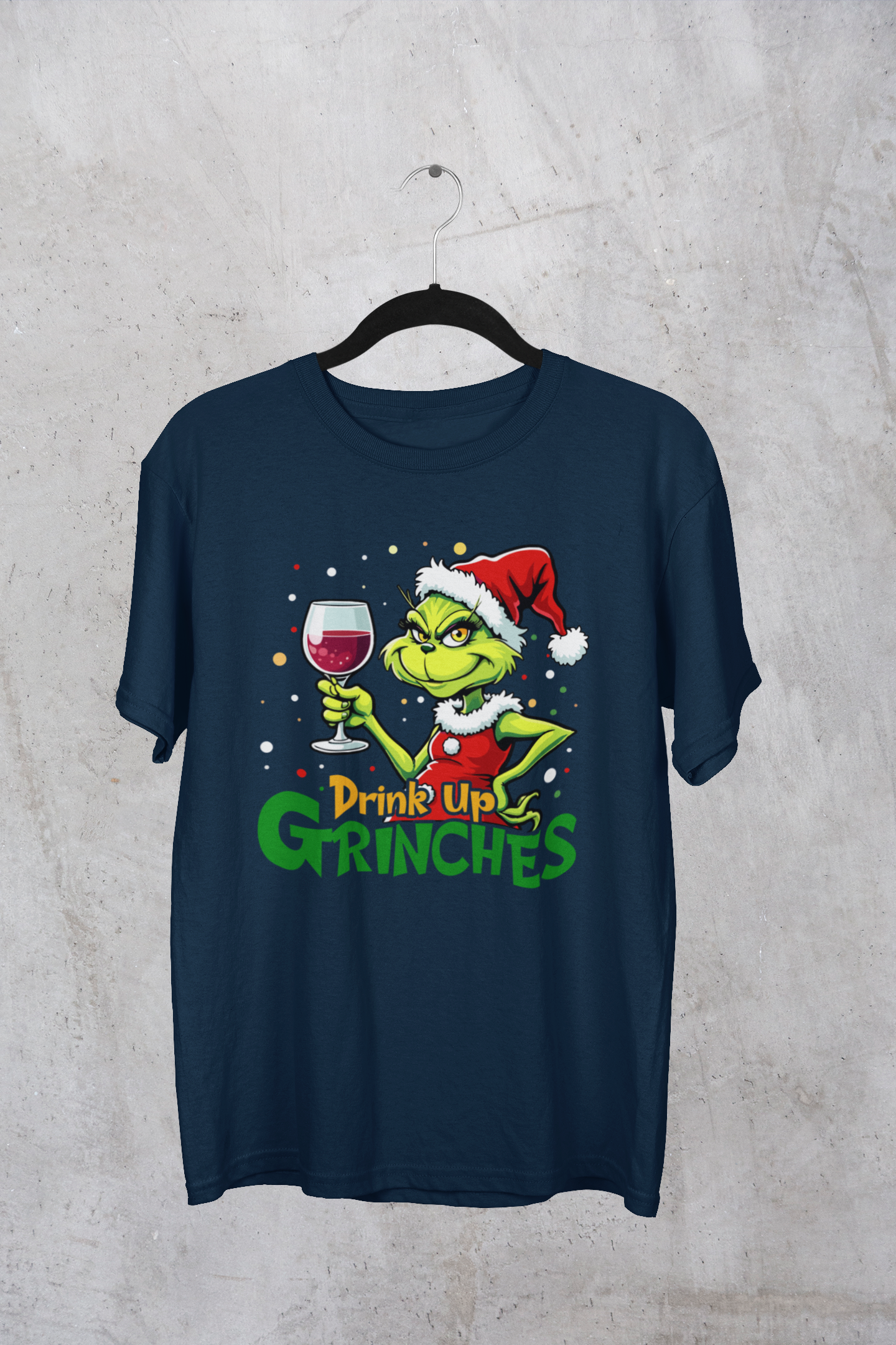 Christmas - Drink Up Grinches (wine)