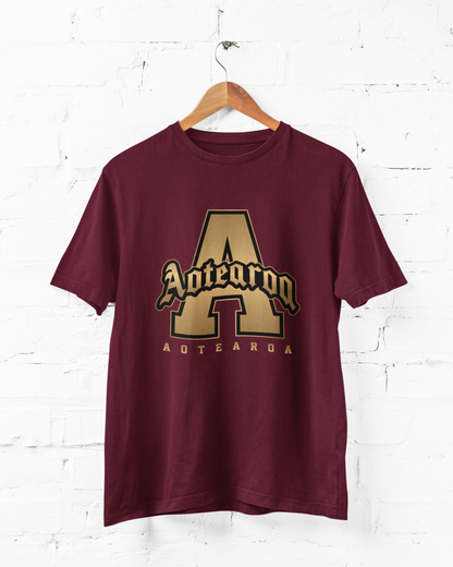 AOTEAROA GOLD - ADULT TEES