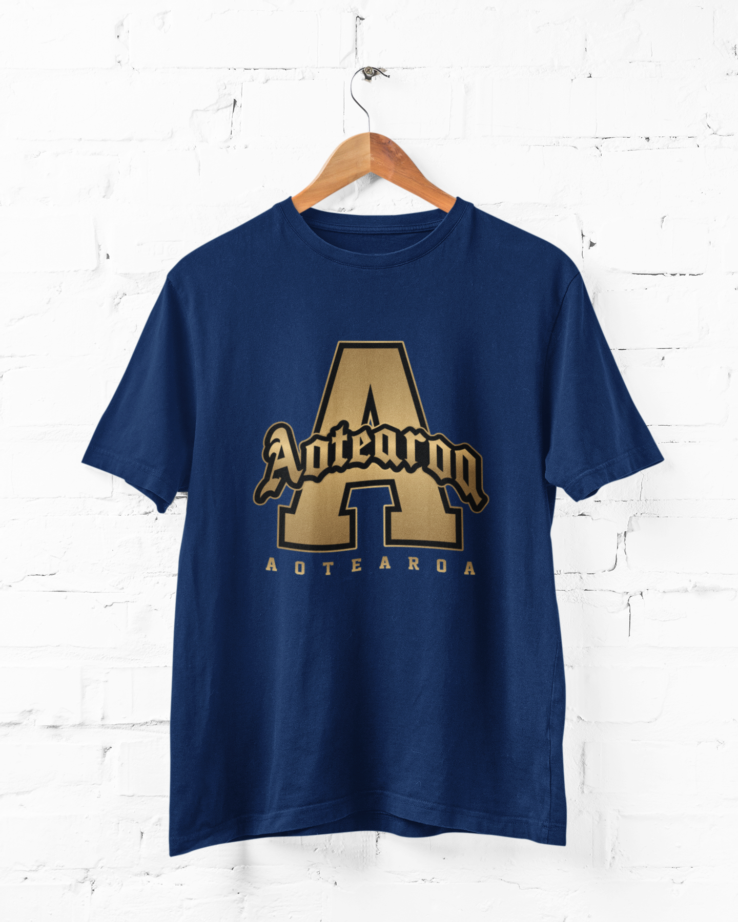 AOTEAROA GOLD - ADULT TEES