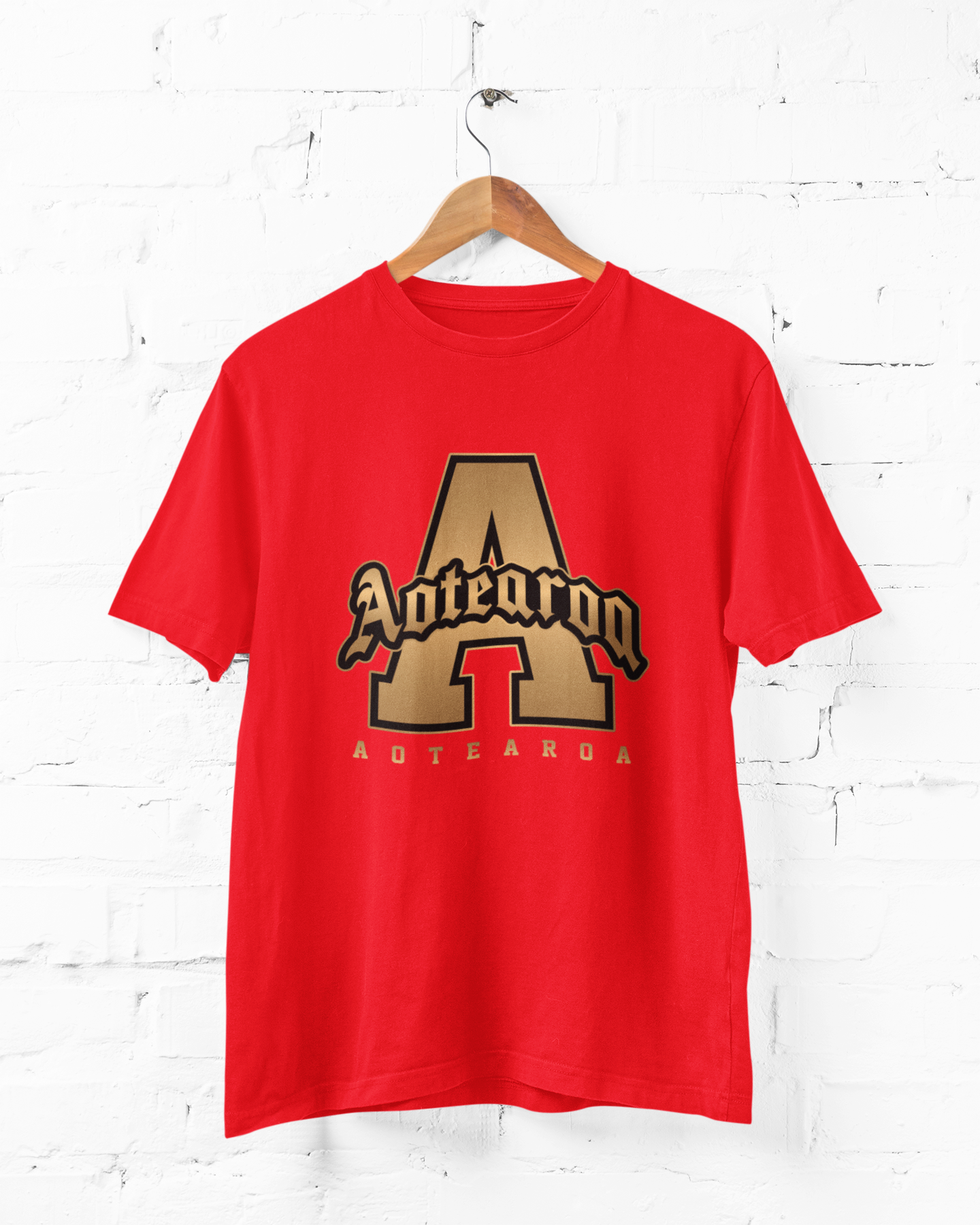 AOTEAROA GOLD - ADULT TEES