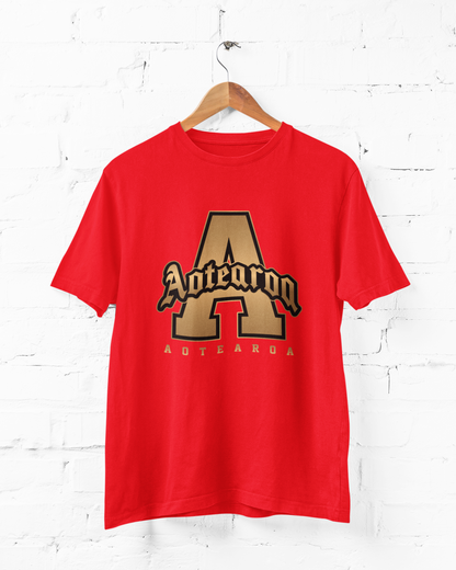 AOTEAROA GOLD - ADULT TEES