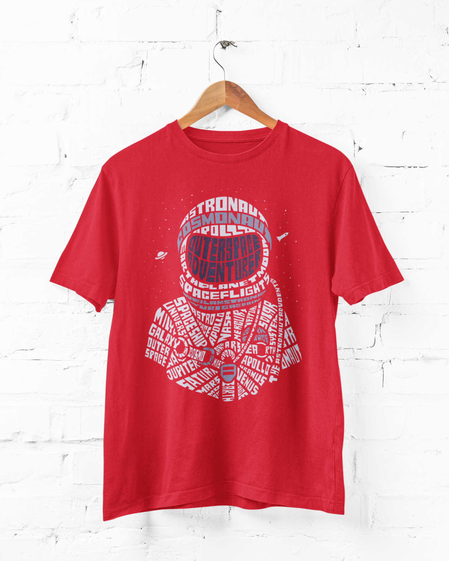 Space Word Mash  - Adult Tee