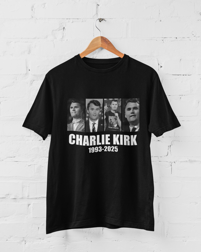 CHARLIE KIRK -1993 - 2025 - ADULT TEE