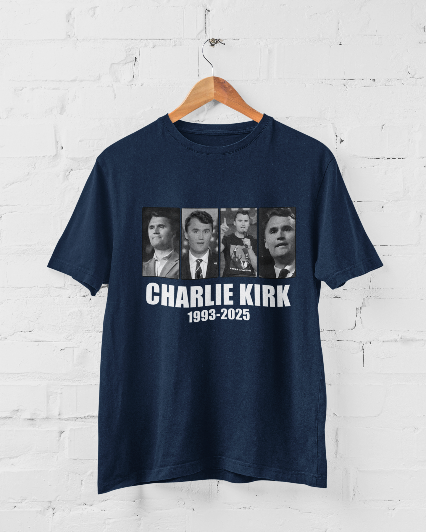 CHARLIE KIRK -1993 - 2025 - ADULT TEE