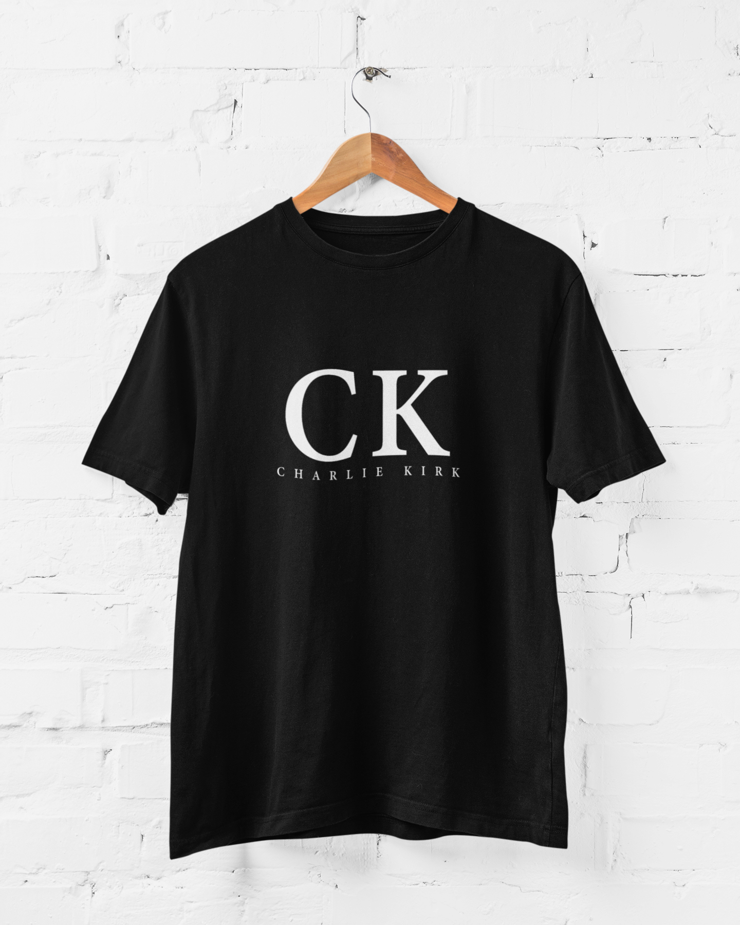CK - CHARLIE KIRK  - ADULT TEE