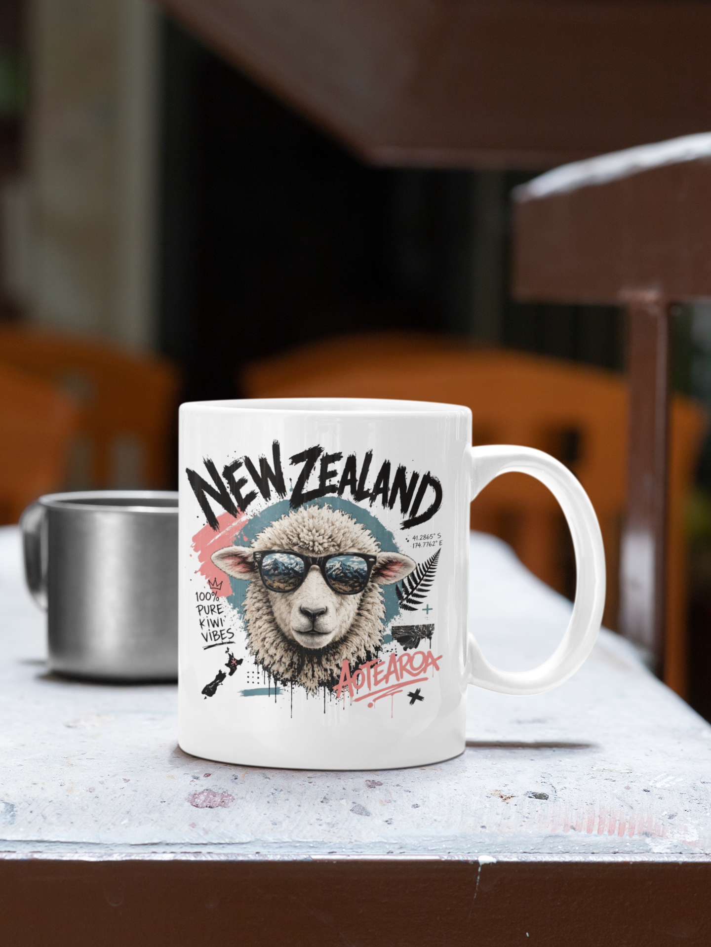 NZ SHEEP VIBES - COFFEE MUG