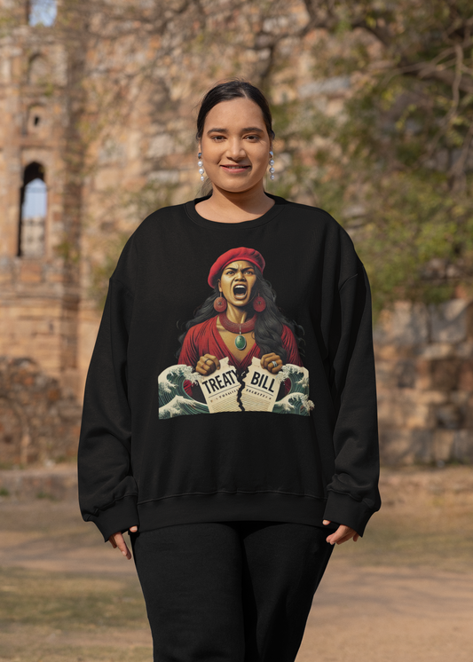 NO BILL - ARTIST ALICE CHISNELL-KALOUNIVITI - CREWNECK
