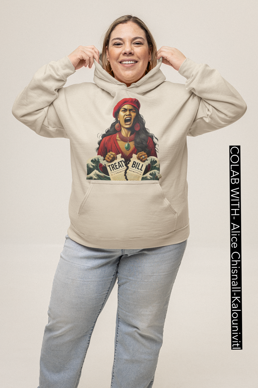 NO BILL - ARTIST ALICE CHISNELL-KALOUNIVITI - HOODIE