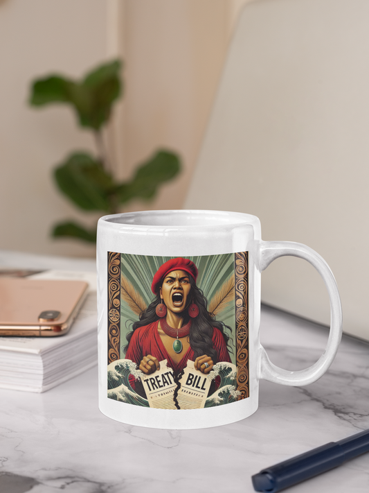 COLLECTORS MUG - NO BILL - ARTIST ALICE CHISNELL-KALOUNIVITI