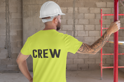 CUSTOMISE - SAFETY TEES  - MENS ADULT TEES