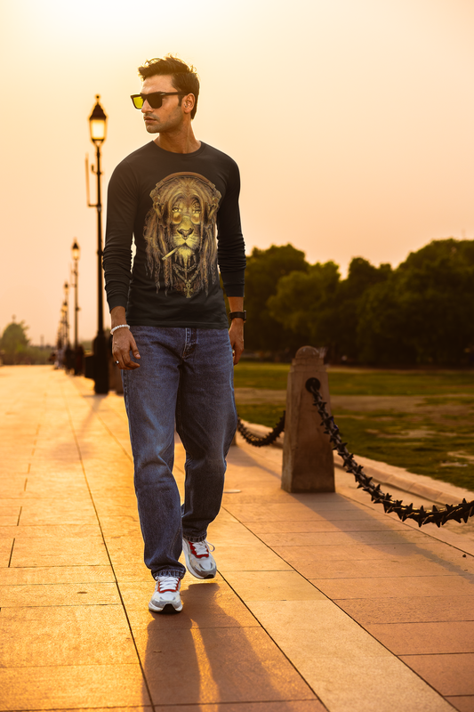 LION WISDOM - ADULT LONG SLEEVE TEE