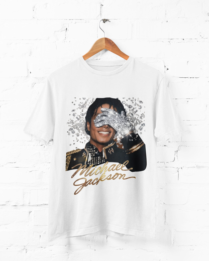 MICHAEL JACKSON GLOVED - ADULT TEE