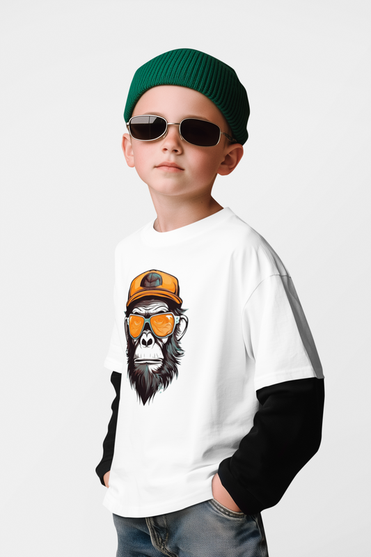 STAUNCH PRIMATE - CHILDRENS TEE