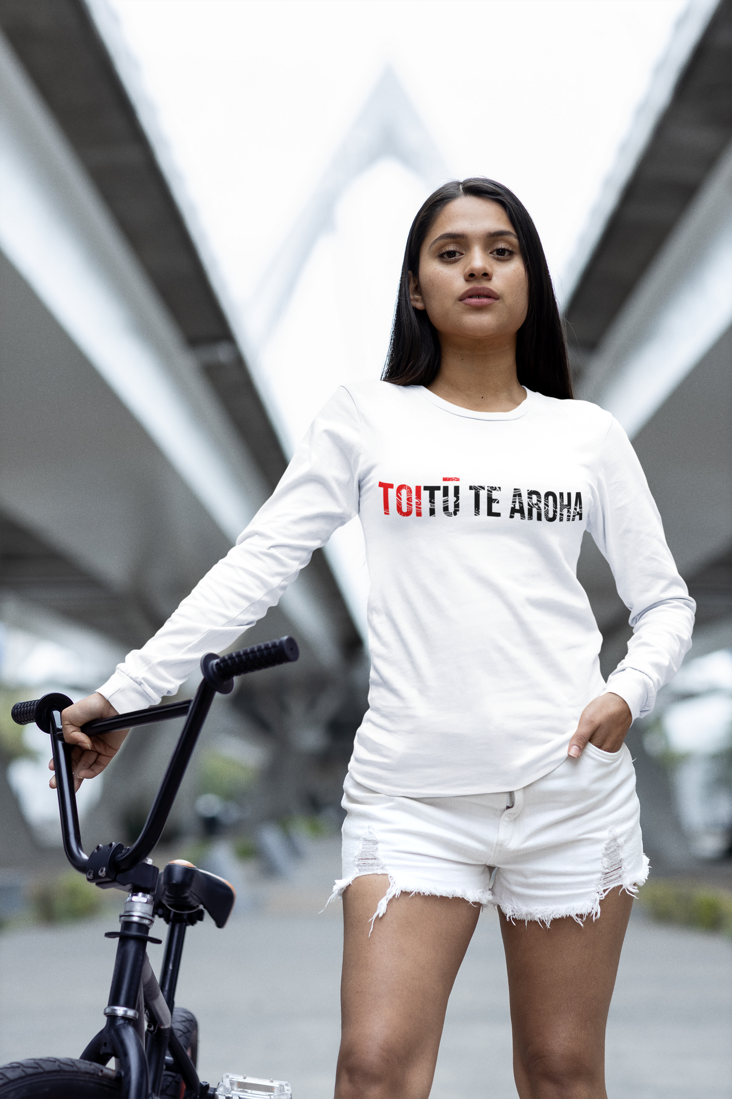 TOITŪ TE AROHA - ADULT LONG SLEEVE TEE