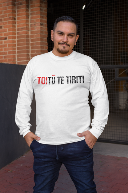 TOITŪ TE TIRITI - ADULT LONG SLEEVE TEE