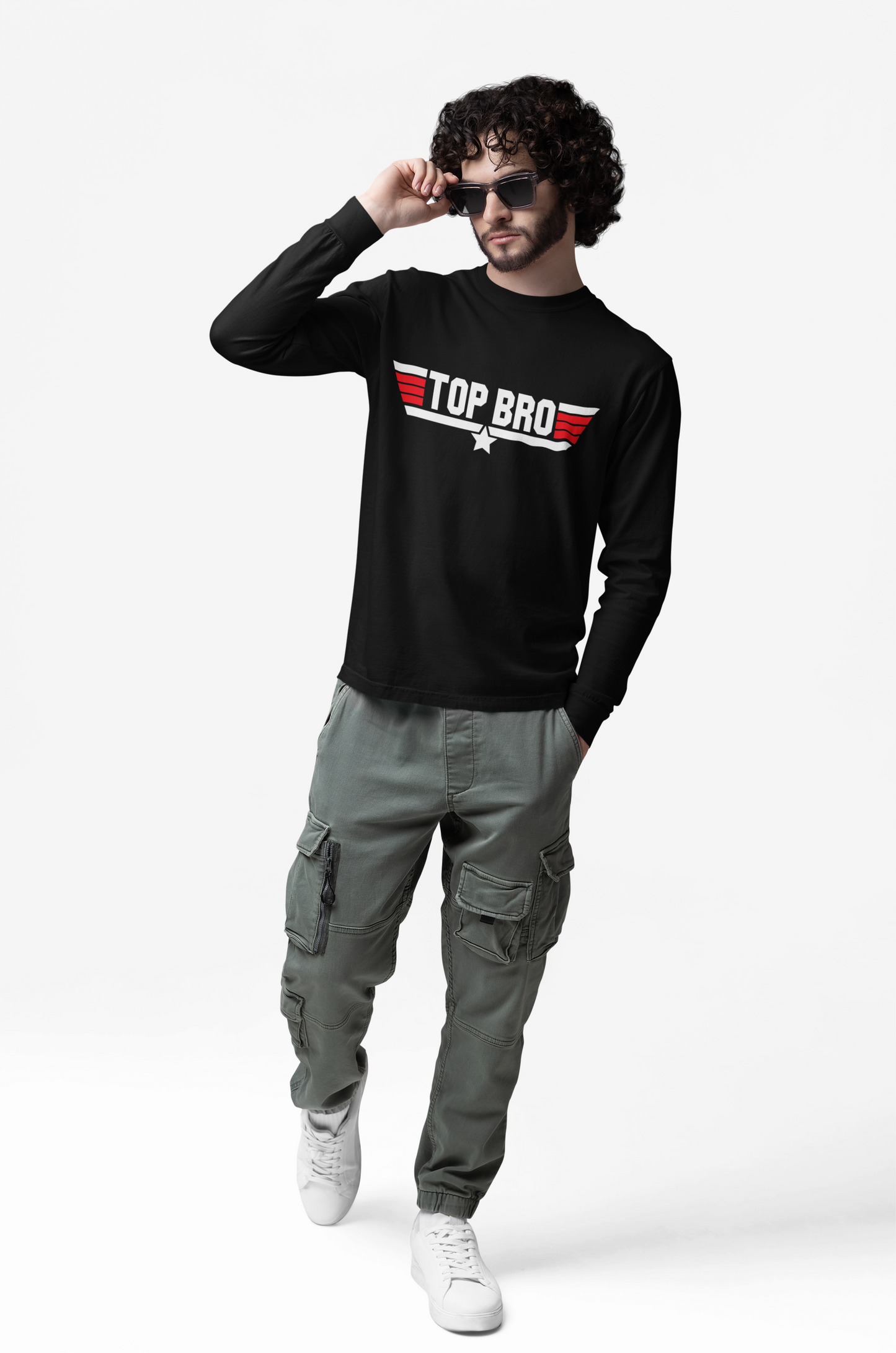 TOP BRO - ADULT LONG SLEEVE TEE