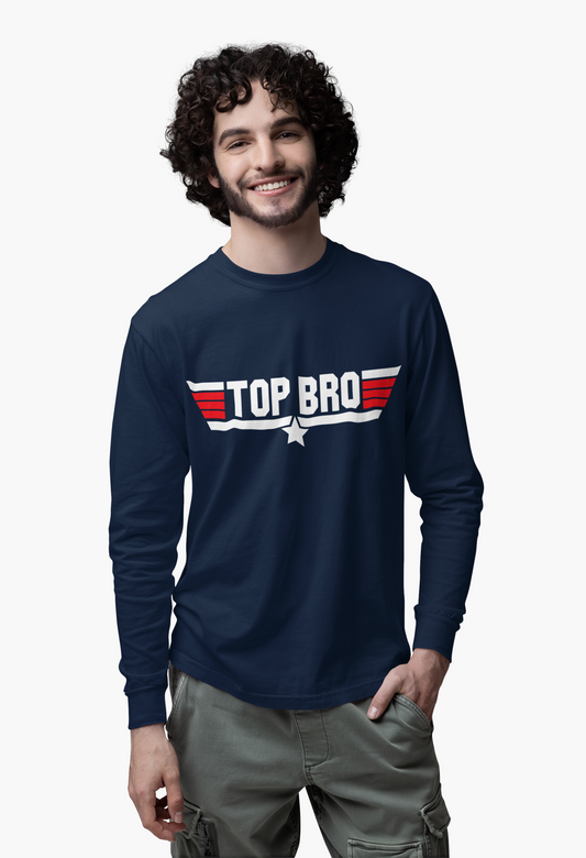 TOP BRO - ADULT LONG SLEEVE TEE