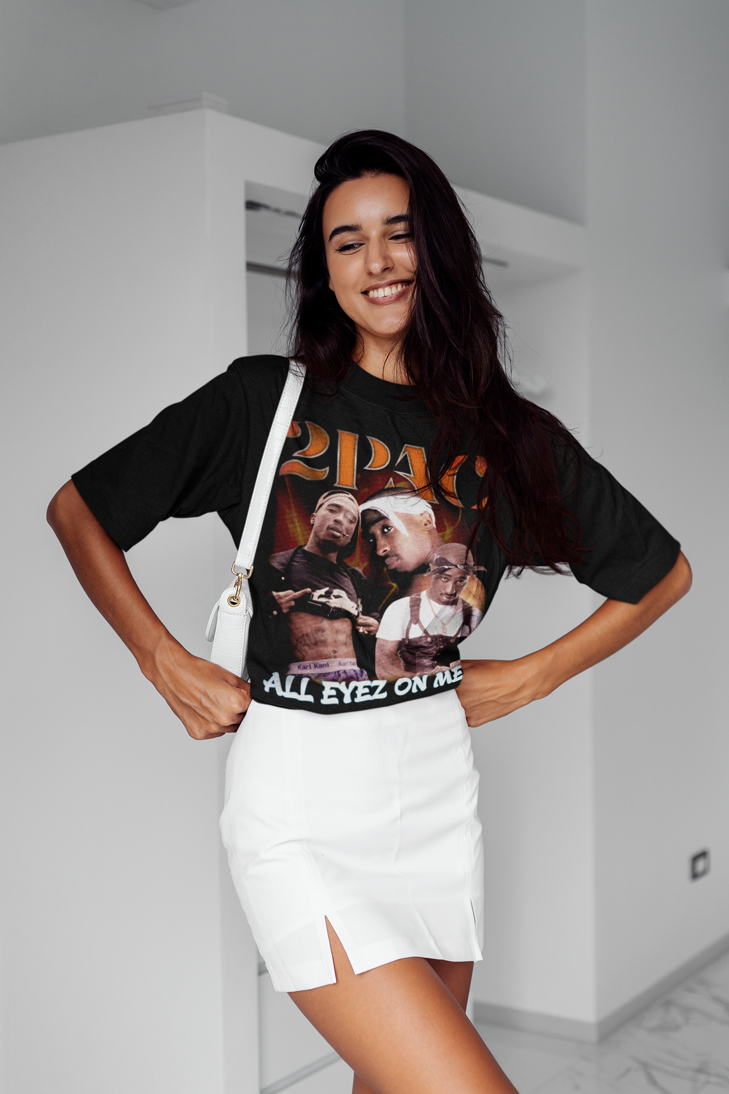 TUPAC ALL EYEZ ON ME - ADULT TEE