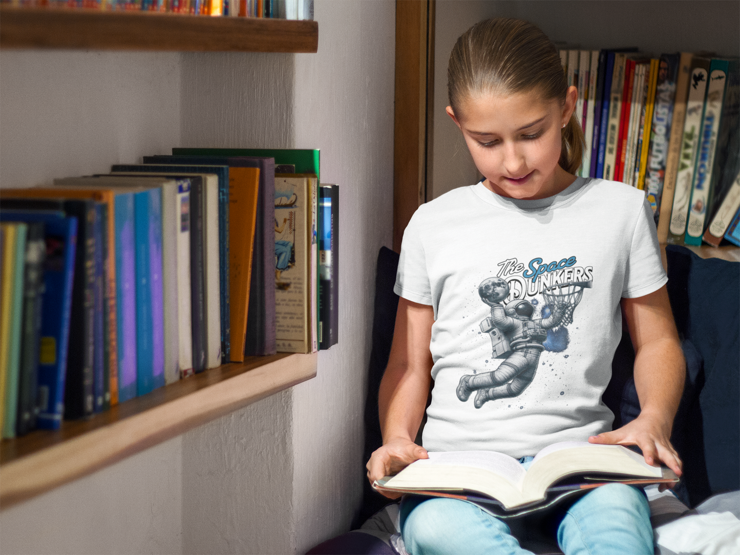 THE SPACE DUNKERS - CHILDRENS TEE