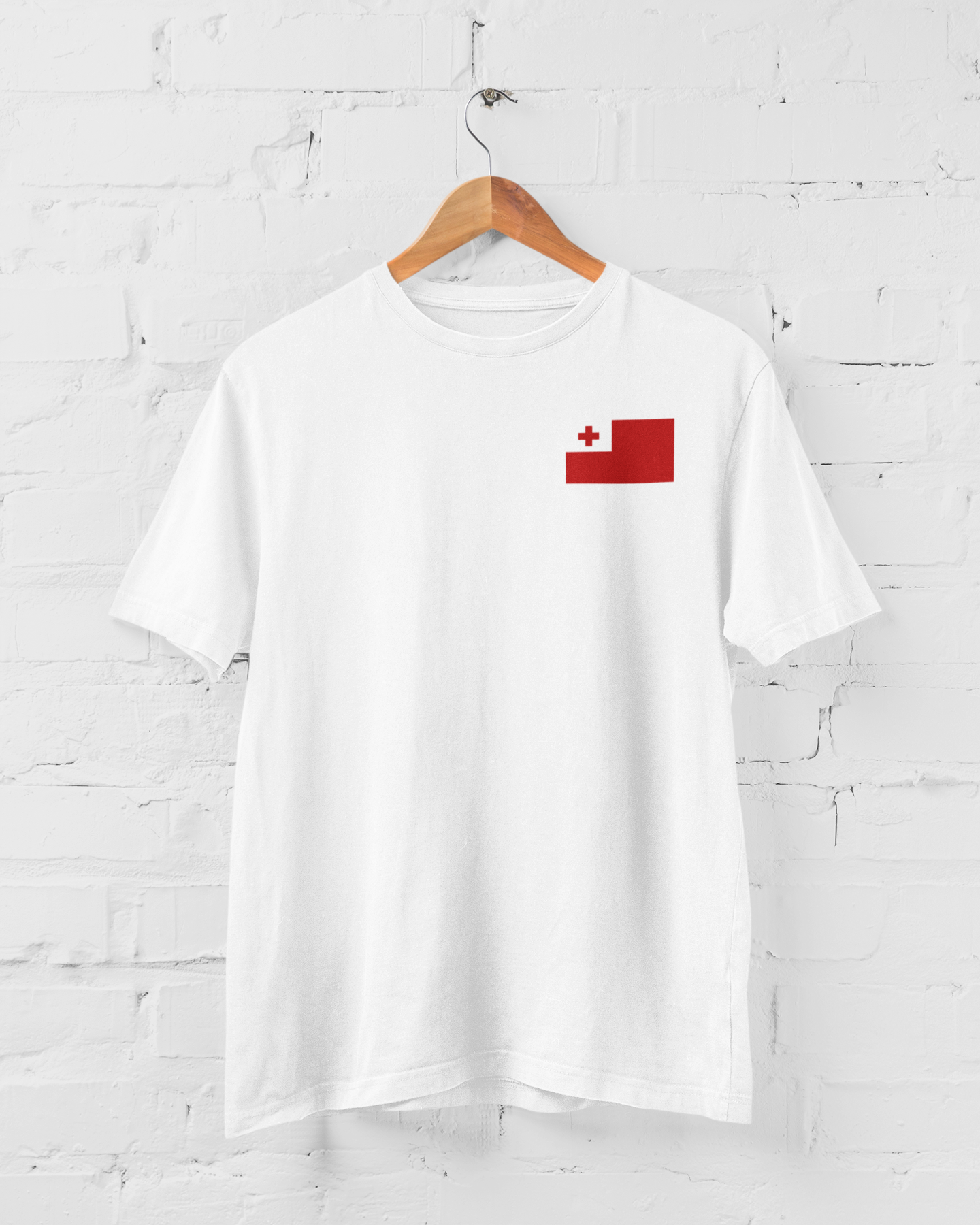 TONGA FLAG - ADULT TEE