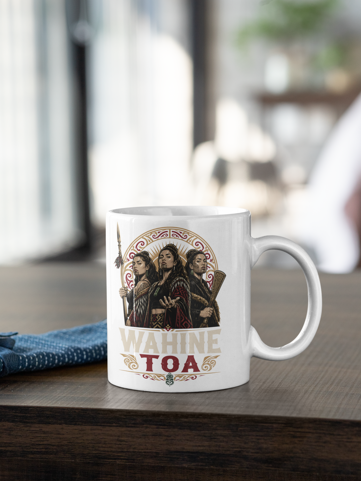 WAHINE TOA - COFFEE MUG